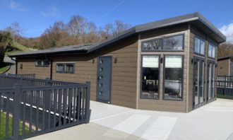 Luxury Holiday Lodge on a Spectacular Plot here at Gorse Hill, Conwy